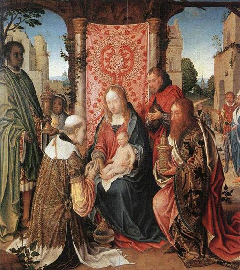 unknow artist The Adoration of the Magi oil painting picture